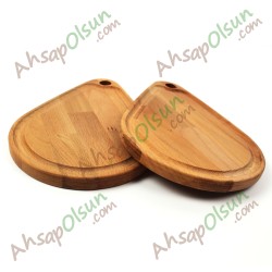 AhşapEt Tahtası · Damla · 28,3x19 cm