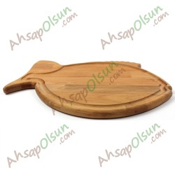 Ahşap Balık Servis Tahtası 36x25 cm Ahşap Balık Servis Tahtası 36x25 cm