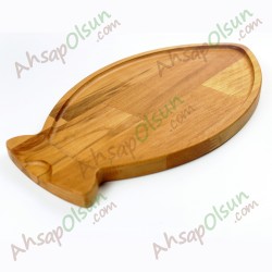 Ahşap Balık Servis Tabağı · Ahşap · 35x20cm Ahşap Balık Servis Tabağı · Ahşap · 35x20cm