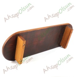 Ayaklı Ahşap Kebap sunum Tahtası · iroko · 70x24 h:8 cm Ayaklı Ahşap Kebap sunum Tahtası · iroko · 70x24 h:8 cm