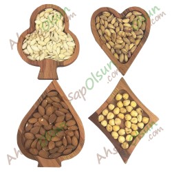 Ahşap Tabak · İskambil Set