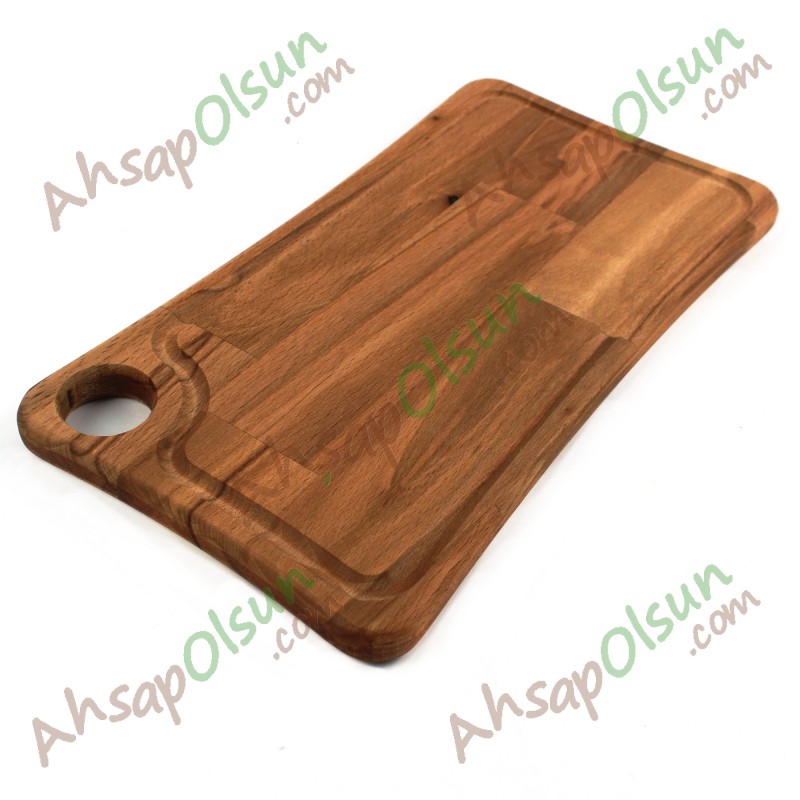 Ahşap Et Tahtası · iç Bükey · 34x18cm Ahşap Et Tahtası · iç Bükey · 34x18cm