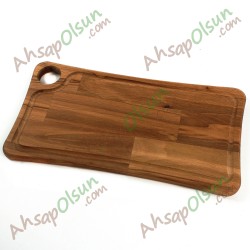 Ahşap Et Tahtası · iç Bükey · 34x18cm Ahşap Et Tahtası · iç Bükey · 34x18cm