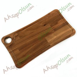 Ahşap Et Tahtası · iç Bükey · 34x18cm Ahşap Et Tahtası · iç Bükey · 34x18cm