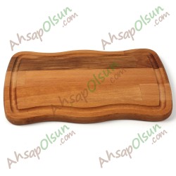 Ahşap Steak Tahta · Waves 35x21 cm Ahşap Steak Tahta · Waves 35x21 cm