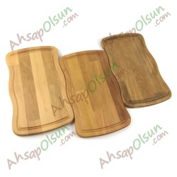 Ahşap Steak Tahta · Waves 35x21 cm Ahşap Steak Tahta · Waves 35x21 cm