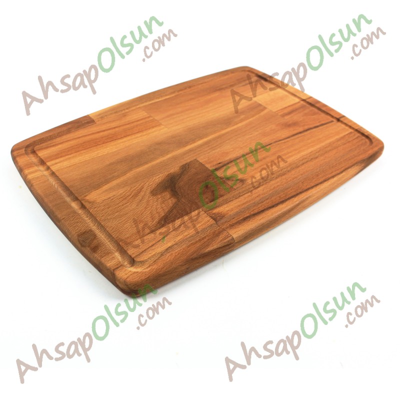 Ahşap Et Tahtası · Dış Bükey · 33,7x23,7 cm Ahşap Et Tahtası · Dış Bükey · 33,7x23,7 cm