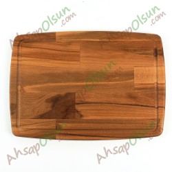 Ahşap Et Tahtası · Dış Bükey · 33,7x23,7 cm Ahşap Et Tahtası · Dış Bükey · 33,7x23,7 cm