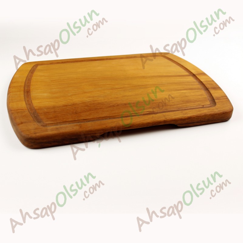 Ahşap Et Tahtası· iroko · 34x24cm Ahşap Et Tahtası· iroko · 34x24cm