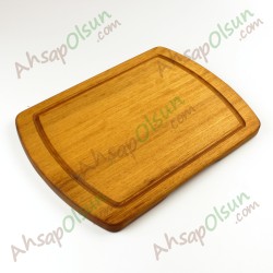 Ahşap Et Tahtası· iroko · 34x24cm Ahşap Et Tahtası· iroko · 34x24cm