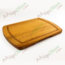 Ahşap Et Tahtası· iroko · 34x24cm Ahşap Et Tahtası· iroko · 34x24cm