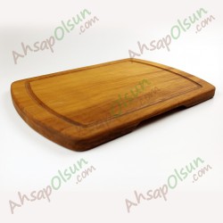 Ahşap Et Tahtası· iroko · 34x24cm Ahşap Et Tahtası· iroko · 34x24cm
