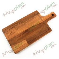 Ahşap Et Tahtası · Saplı ·  40x20 cm
