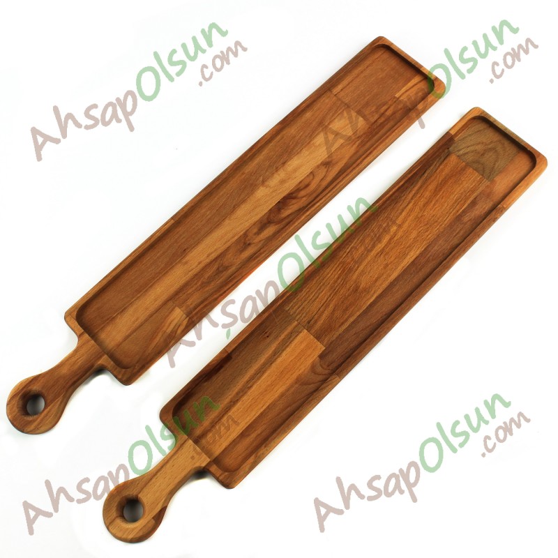 Ahşap Pide Sunum Tahtası · 55x10 cm Ahşap Pide Sunum Tahtası · 55x10 cm