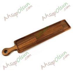 Ahşap Pide Sunum Tahtası · 55x10 cm Ahşap Pide Sunum Tahtası · 55x10 cm