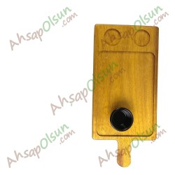 Ahşap Et Tahtası · Saplı iroko· 43x22 cm Ahşap Et Tahtası · Saplı iroko· 43x22 cm