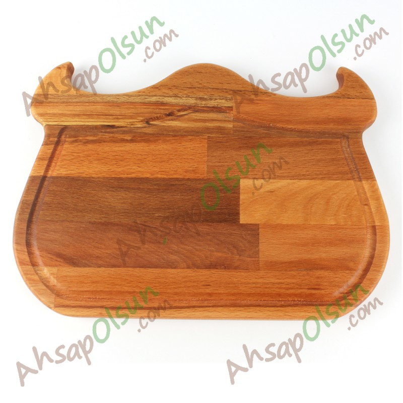 Ahşap Steak Tahtası ·  Boğa  32x23 cm