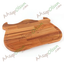 Ahşap Steak Tahtası ·  Boğa  37x25 cm