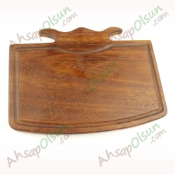 Ahşap Et Tahtası· iroko Koç · 34x24cm