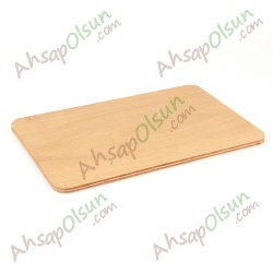 Ahşap Et Tahtası Sıcak sunumlar için ilave levhalı · Havuz · 38x28cm