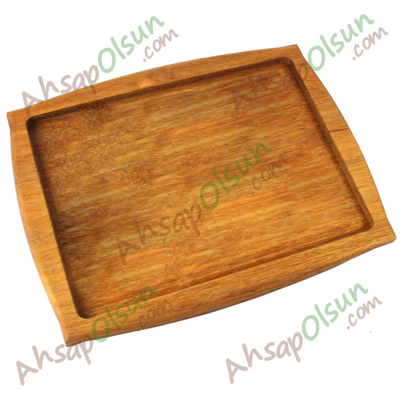 iroko Tepsi ve Et Tahtası · 37x26 cm iroko Tepsi ve Et Tahtası · 37x26 cm