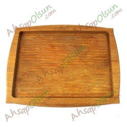 iroko Tepsi ve Et Tahtası · 37x26 cm iroko Tepsi ve Et Tahtası · 37x26 cm