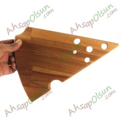 Ahşap Peynir Sunum Tahtası · 26x19 cm