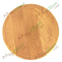 Ahşap Pizza Sunum Tahtası · Ø 29 cm Ahşap Pizza Sunum Tahtası · Ø 29 cm