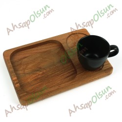 Ahşap Çay Kahve Altlık · 19x13 cm Ahşap Çay Kahve Altlık · 19x13 cm