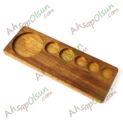 iroko içecek Sunum tahtası · 33x11,5 cm