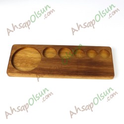 iroko içecek Sunum tahtası · 33x11,5 cm