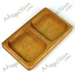 iroko iki Bölmeli Sosluk Kahvaltılık Çerezlik · 20x12