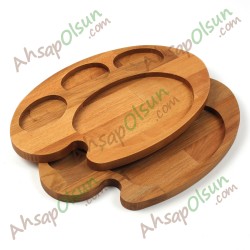 Ahşap Palet Kahvalti Servis Tabağı No:1 · 30x19 cm Ahşap Palet Kahvalti Servis Tabağı No:1 · 30x19 cm
