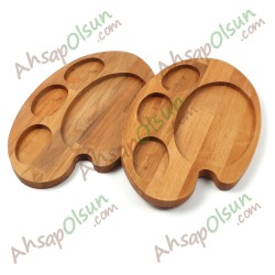Ahşap Palet Kahvalti Servis Tabağı No:1 · 30x19 cm Ahşap Palet Kahvalti Servis Tabağı No:1 · 30x19 cm