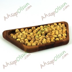 Ahşap Çerez ve Kahvaltı Tabağı · Yarım Altıgen 24x11,5 cm Ahşap Çerez ve Kahvaltı Tabağı · Yarım Altıgen 24x11,5 cm