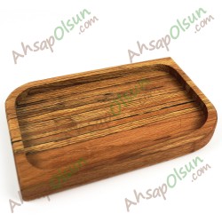 Ahşap İkram Tepsi · 21x14,5 cm Ahşap İkram Tepsi · 21x14,5 cm
