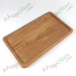 Ahşap Servis Tepsisi  · 33x19,5cm