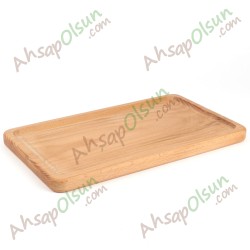 Ahşap Servis Tepsisi · 33x19,5cm Ahşap Servis Tepsisi · 33x19,5cm