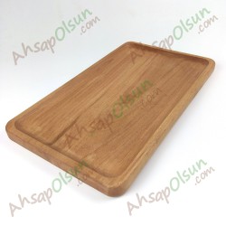 Ahşap Servis Tepsisi · 33x19,5cm Ahşap Servis Tepsisi · 33x19,5cm