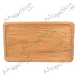 Ahşap Servis Tepsisi · 33x19,5cm Ahşap Servis Tepsisi · 33x19,5cm