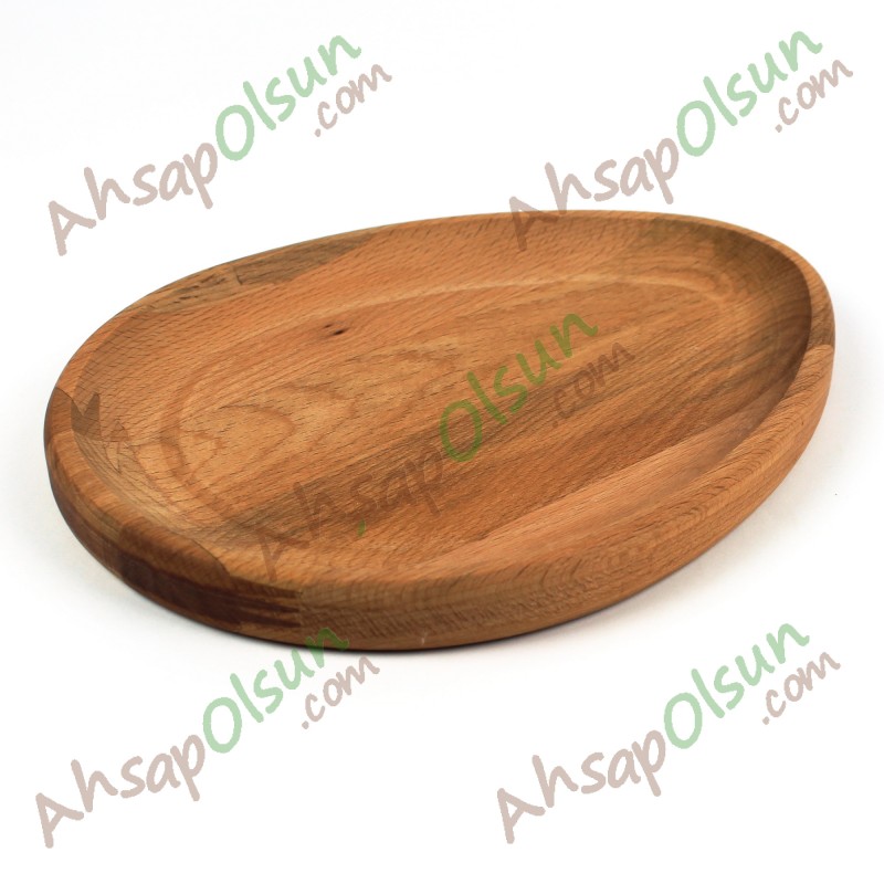 Ahşap İkram Tepsi · Damla · 23x18 cm Ahşap İkram Tepsi · Damla · 23x18 cm