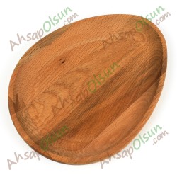 Ahşap İkram Tepsi · Damla · 23x18 cm Ahşap İkram Tepsi · Damla · 23x18 cm