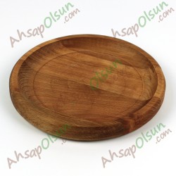 Ahşap Yuvarlak Tabak · Ø:16 Ahşap Yuvarlak Tabak · Ø:16