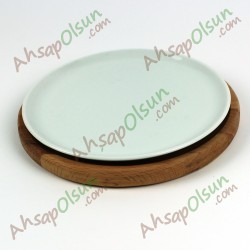 Ahşap Yuvarlak Tabak · Ø:16 Ahşap Yuvarlak Tabak · Ø:16