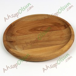 Ahşap Yuvarlak Tabak · Ø:20 Ahşap Yuvarlak Tabak · Ø:20
