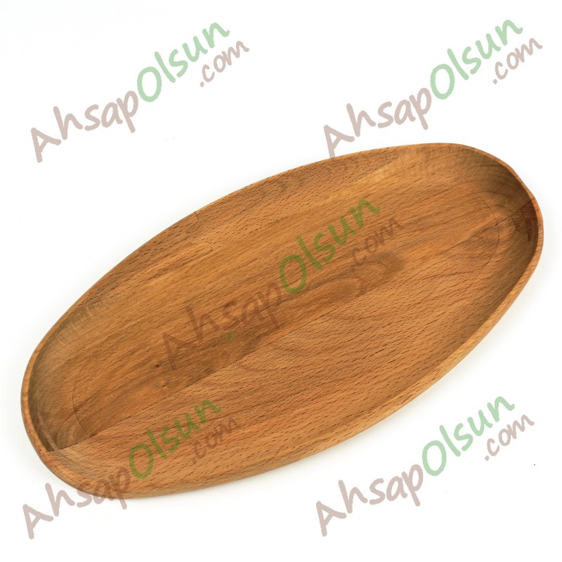 Ahşap Elips Tabak No:2 · 39x19,6 cm Ahşap Elips Tabak No:2 · 39x19,6 cm