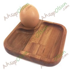 Ahşap Kare Yumurtalık · 12x12 cm