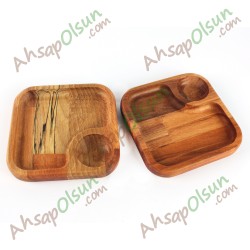 Ahşap Kare Yumurtalık · 12x12 cm