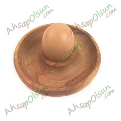 Ahşap Yuvarlak Yumurtalık · Ø 13 cm