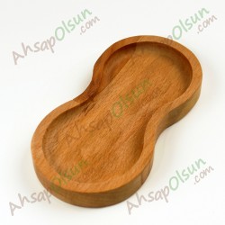 Ahşap Sosluk Lokumluk Çerezlik · Ahşap · 15x8cm